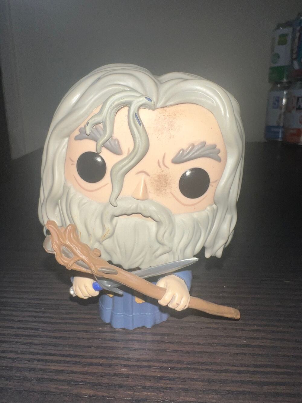OOB Grey Gandalf Balrog Fight Funko Pop #443 LOTR Lord Rings Movies Films Novels